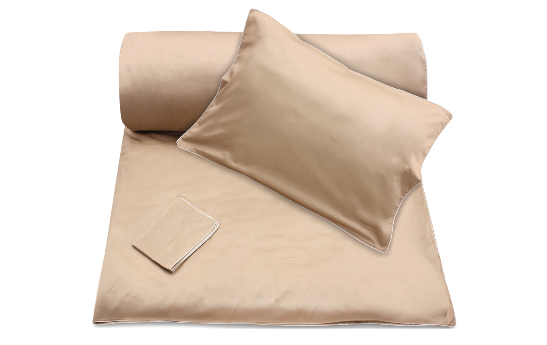 Sateen Duvet Cover Set (600 TC) 100% Egyptian Cotton