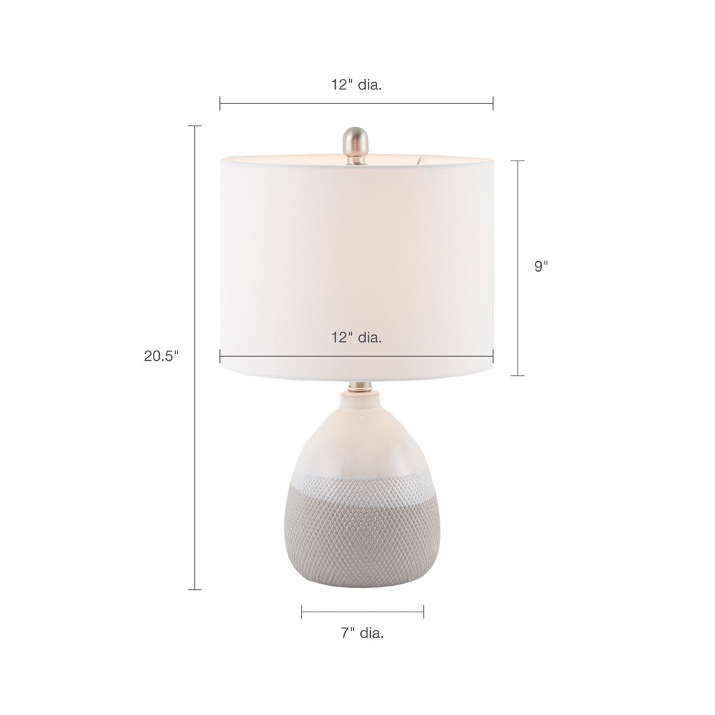 Driggs Beige Table Lamp