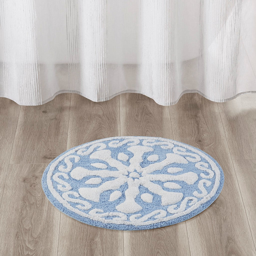 Casablanca Medallion Cotton Tufted Rug