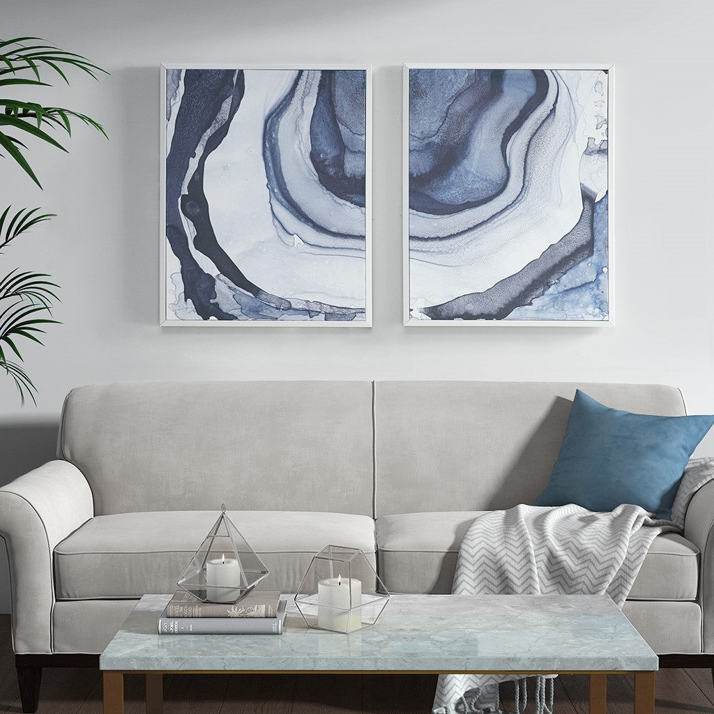 Ethereal Printed Framed Canvas Set of 2