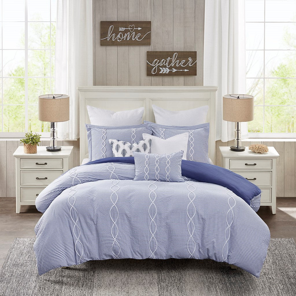 Coastal Farmhouse Comforter Set