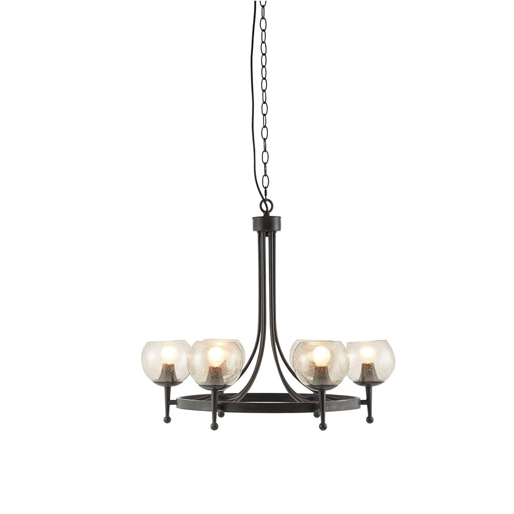 Black Tessa Chandelier