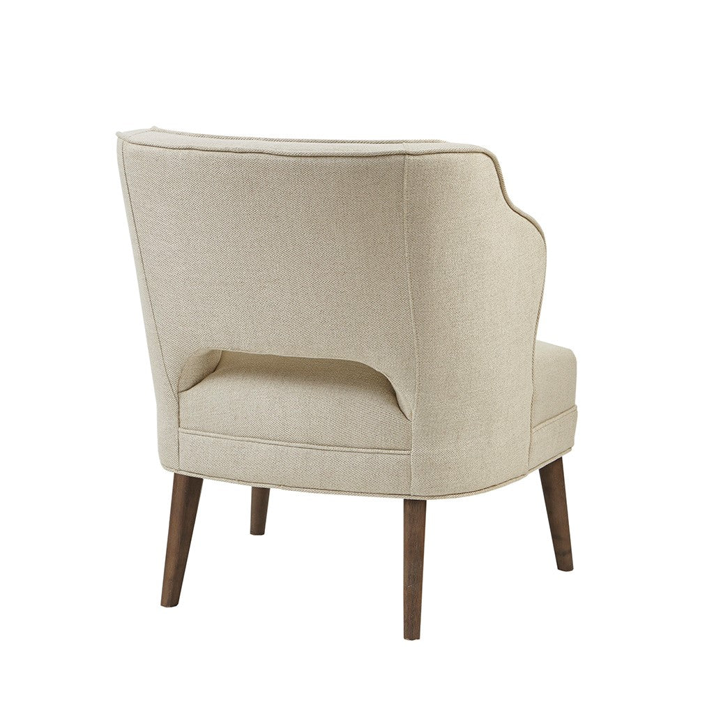 Cody Open Back Cream Accent Chair