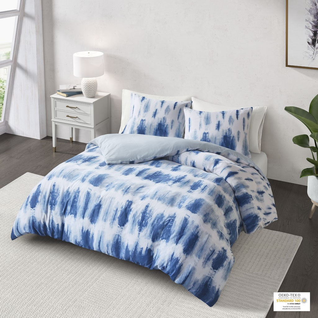 Tie Dye Cotton Printed Comforter Set