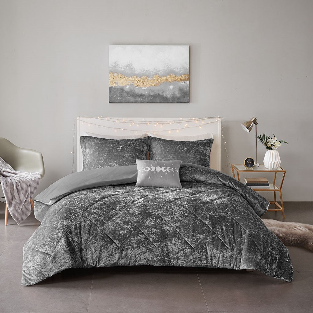 Felicia Velvet Duvet Cover Set