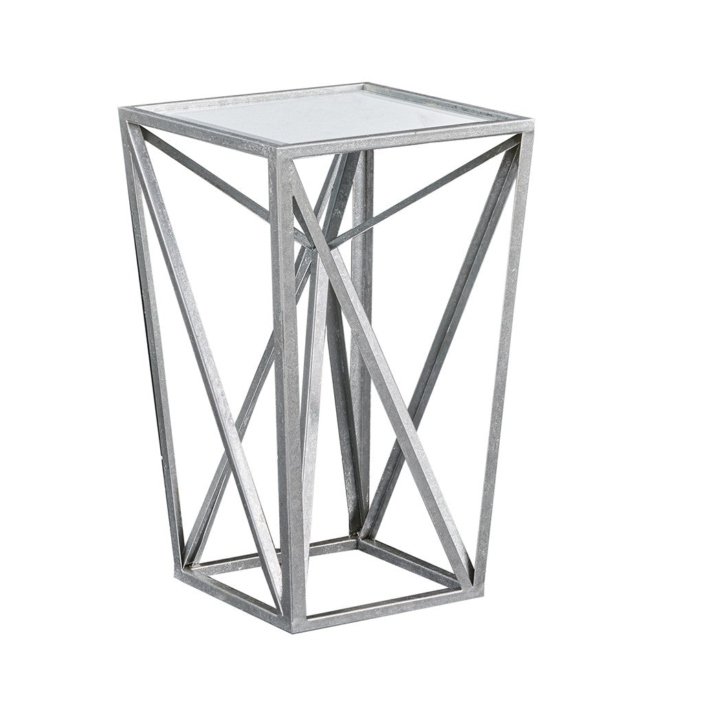 Zee Angular Mirror Accent Table