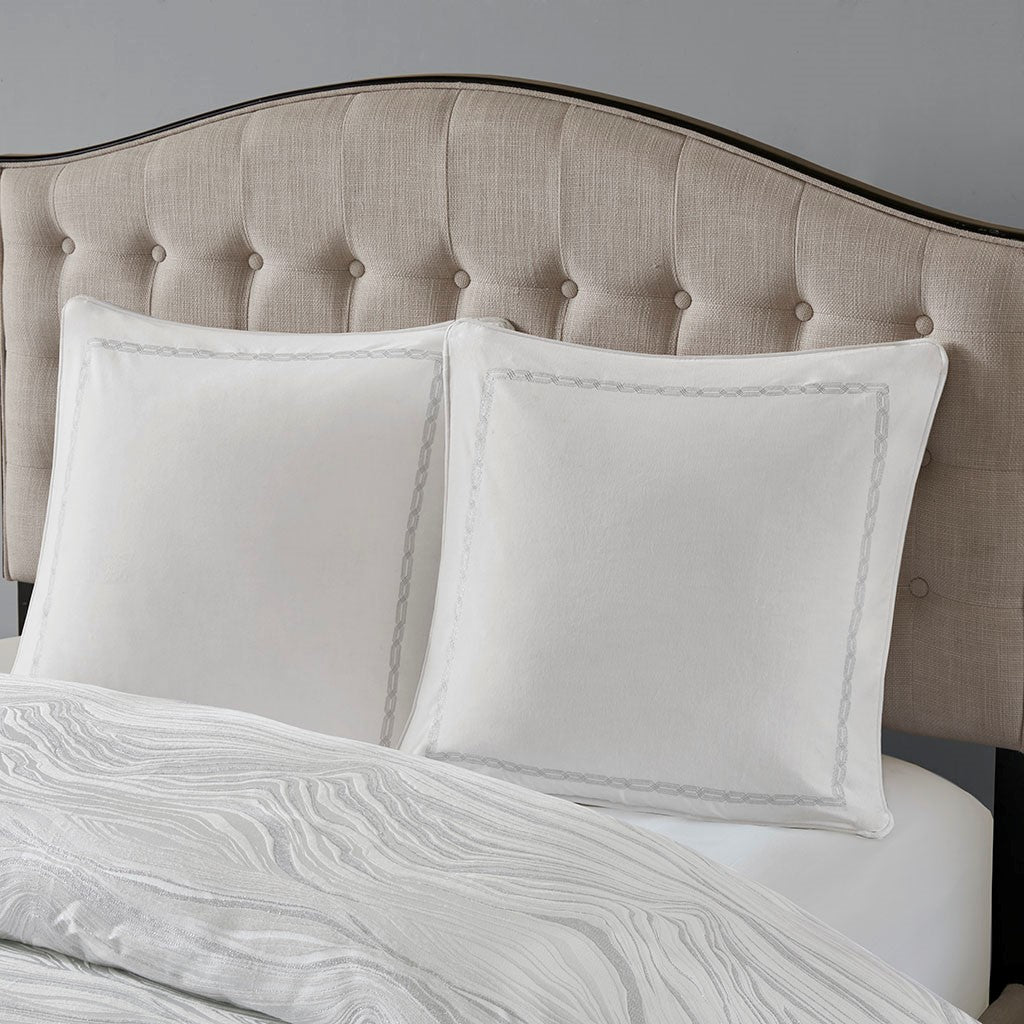 Hollywood Glam White Comforter Set