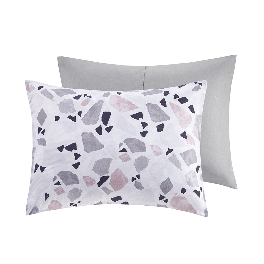 Terrazzo Cotton Printed Comforter Set