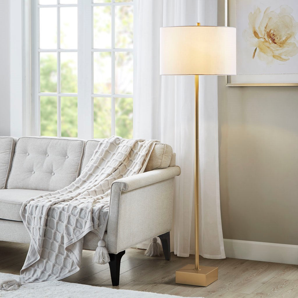 Bringham Gold Floor Lamp