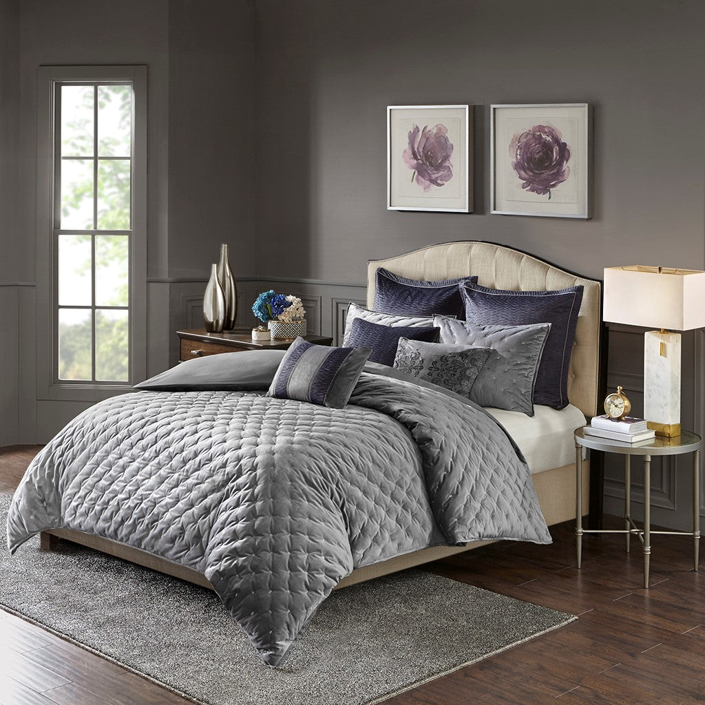 Sophisticate Velvet Comforter Set