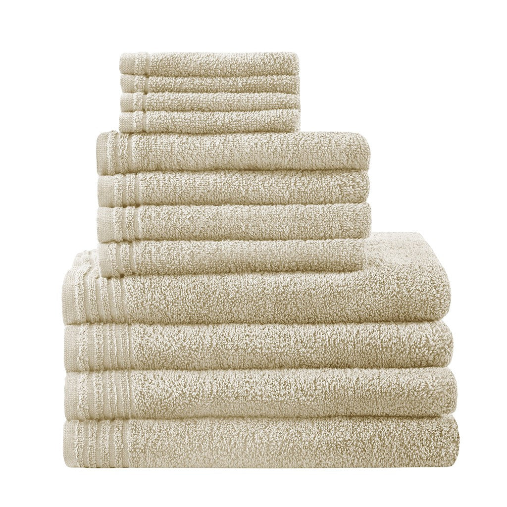 Big Bundle 100% Cotton 12 Piece Bath Towel Set