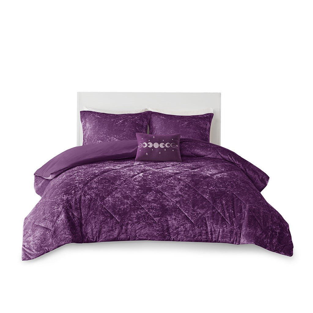 Felicia Velvet Duvet Cover Set