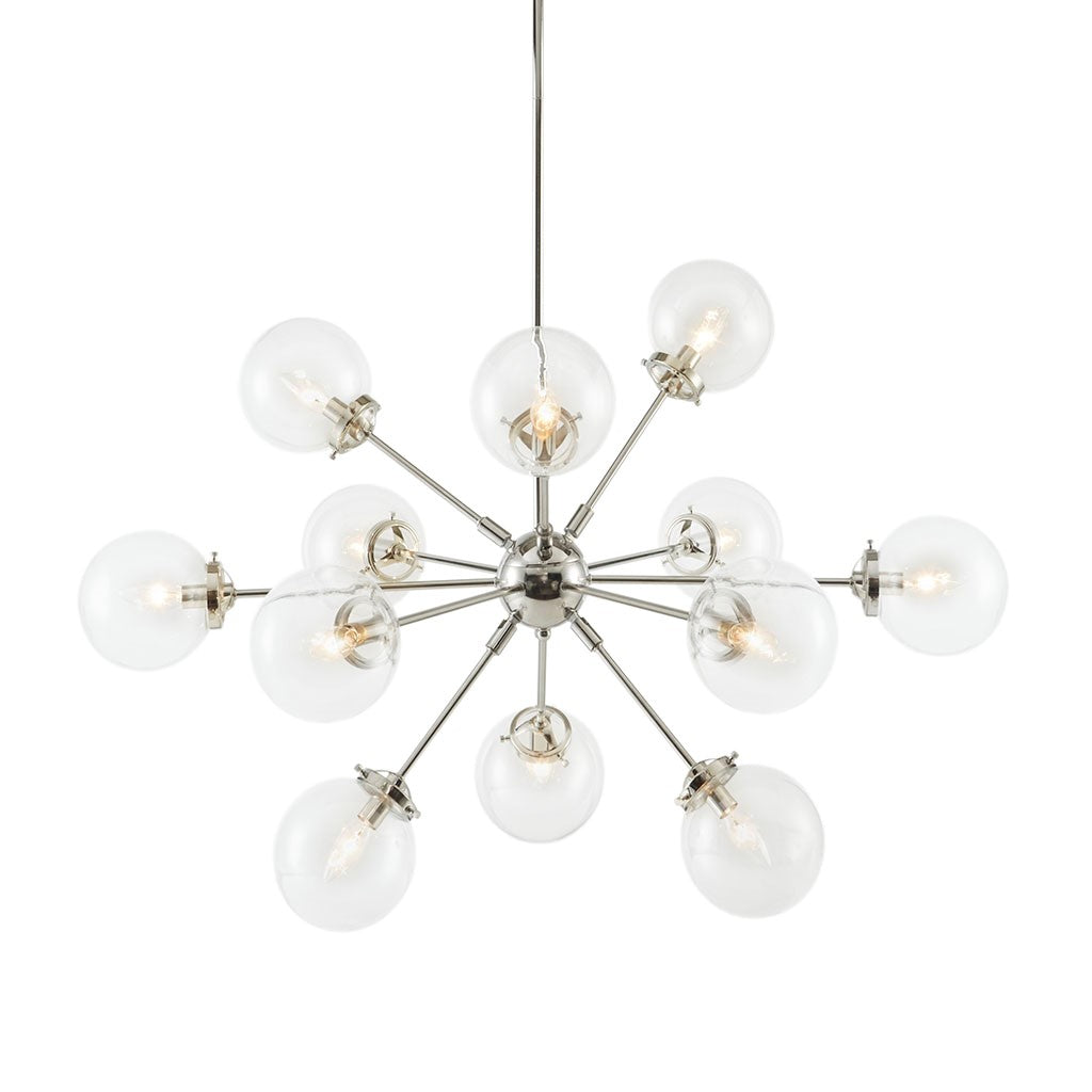 Silver Paige Chandelier