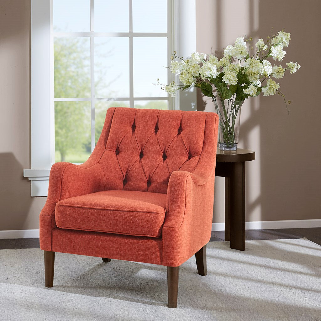 Qwen Button Tufted Accent Chair