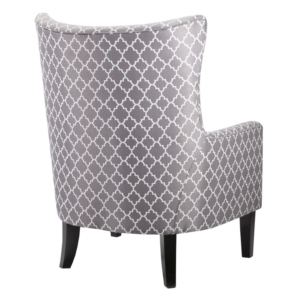 Carissa Shelter Grey Wing Chair