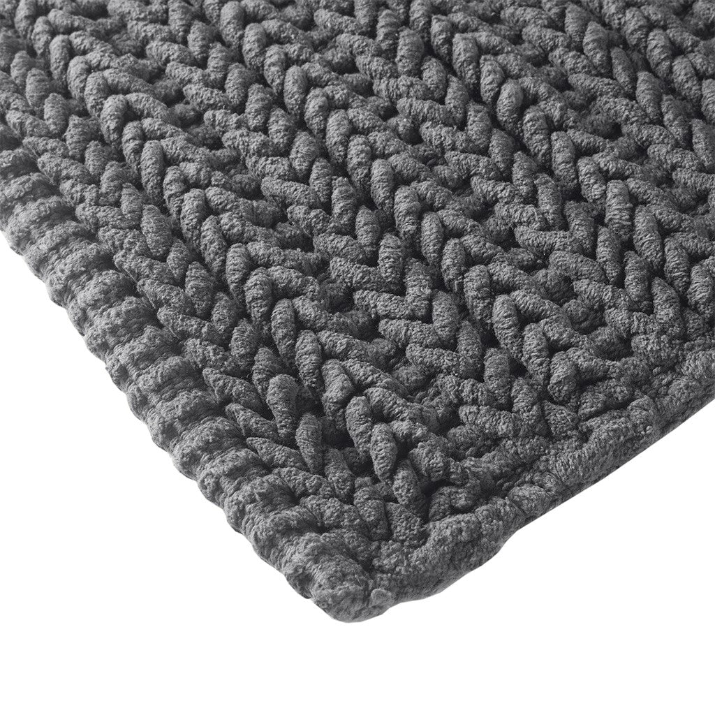 Lasso 100% Cotton Chenille Chain Stitch Rug