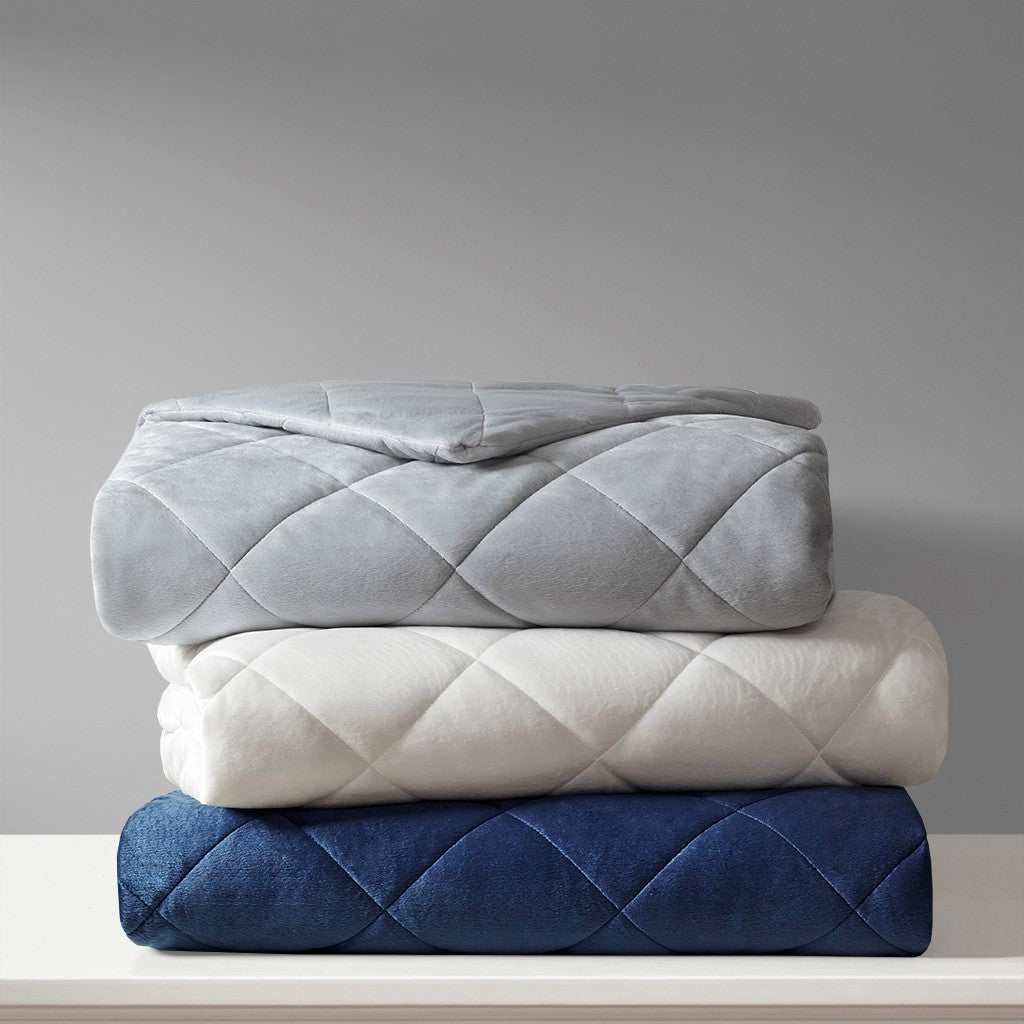 Luxury Quilted Mink Weighted Blanket