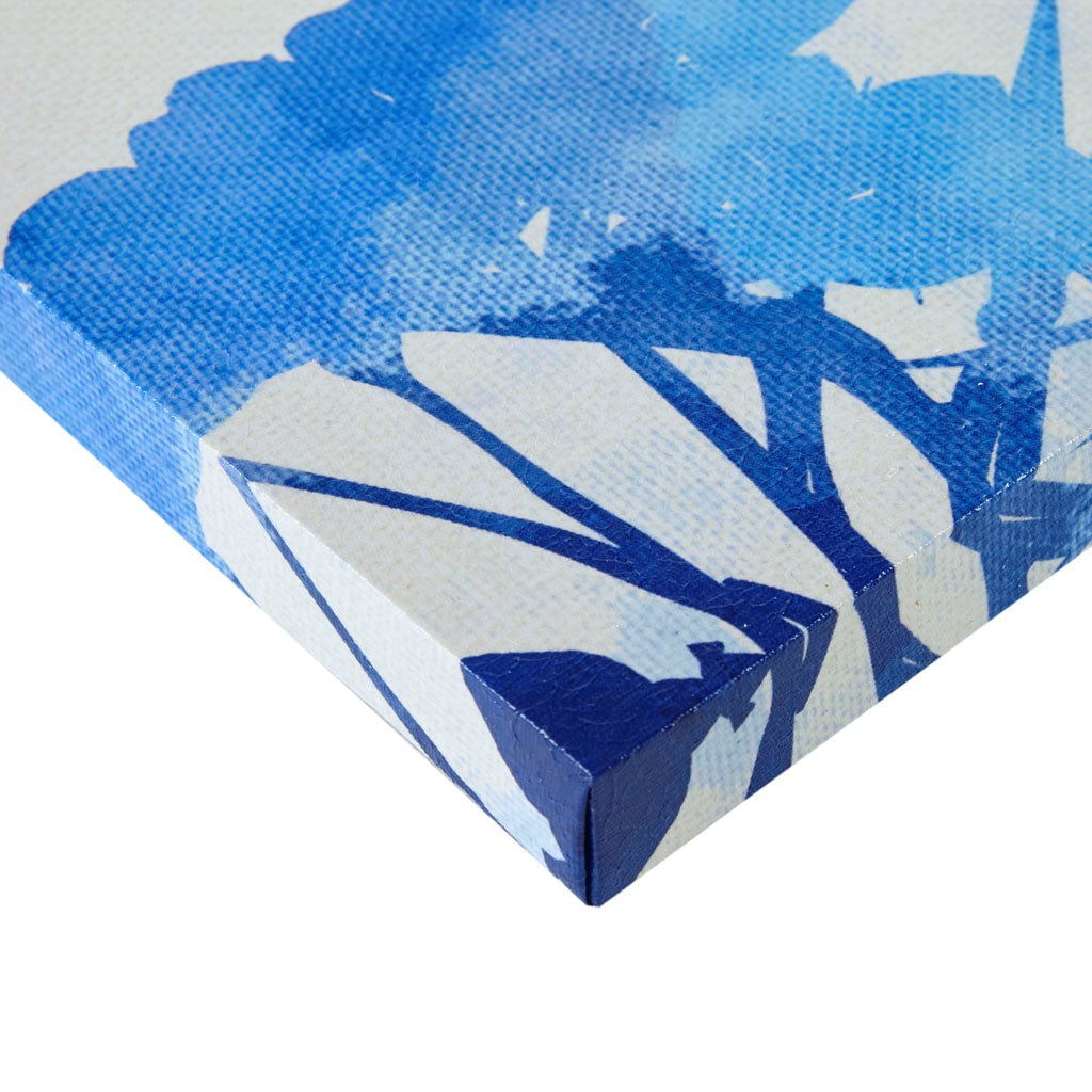 Cobalt Garden Gel Coated Canvas 3 Piece Set