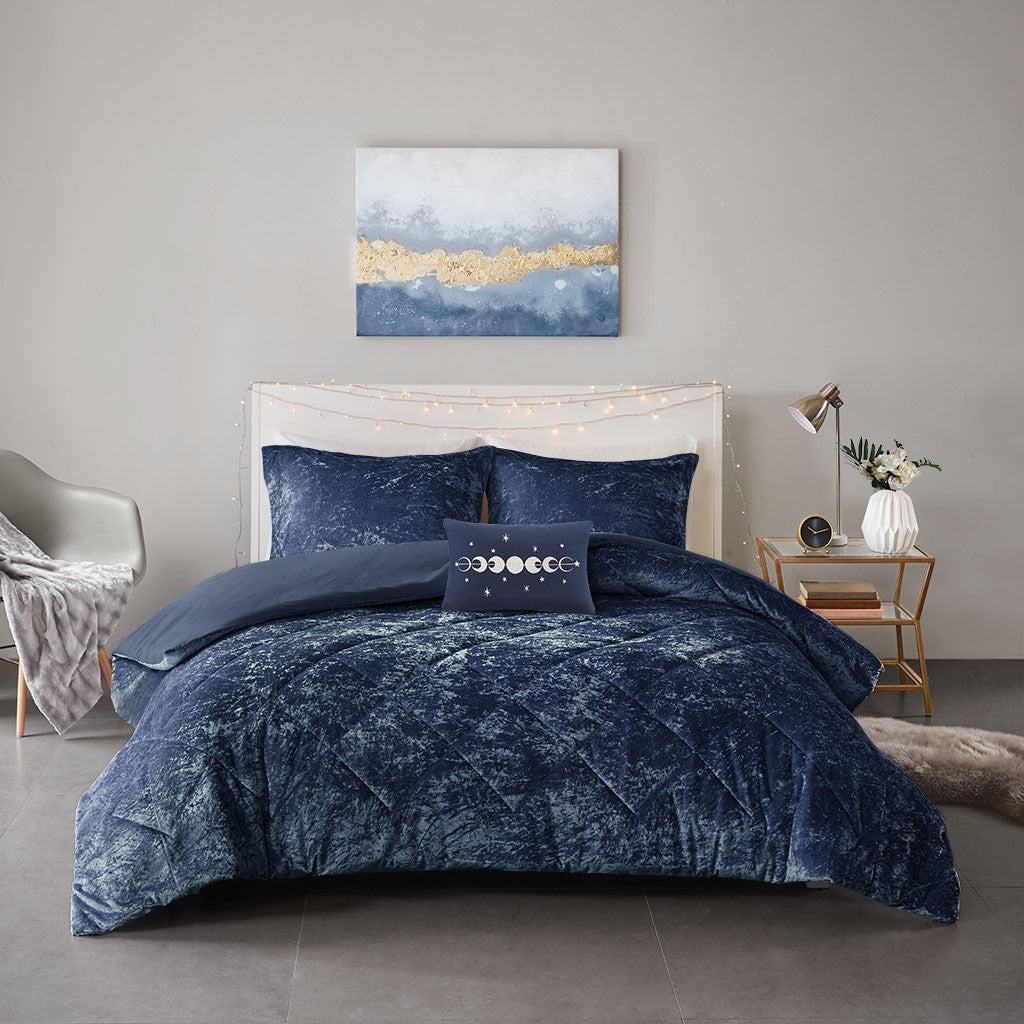 Felicia Velvet Duvet Cover Set