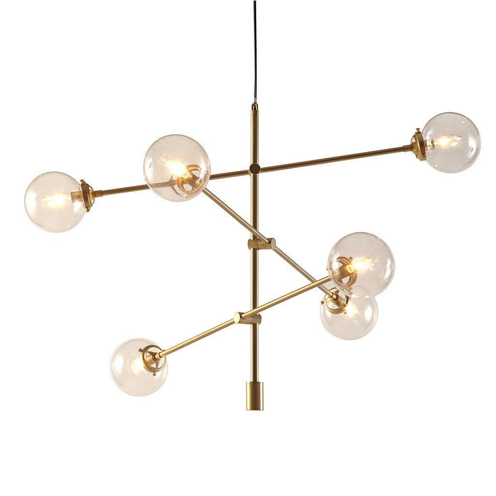 Gold Cyrus Chandelier