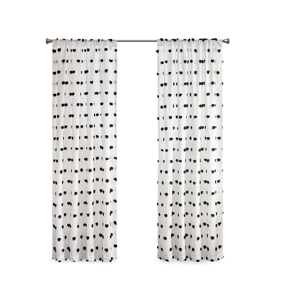 Sophie Pom Pom Embellished Window Panel