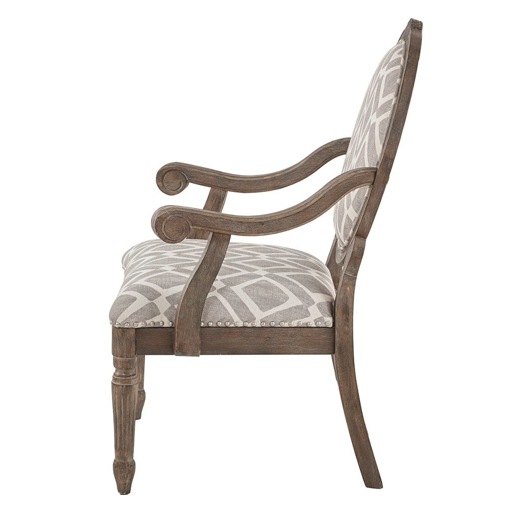 Brentwood Exposed Wood Arm Chair