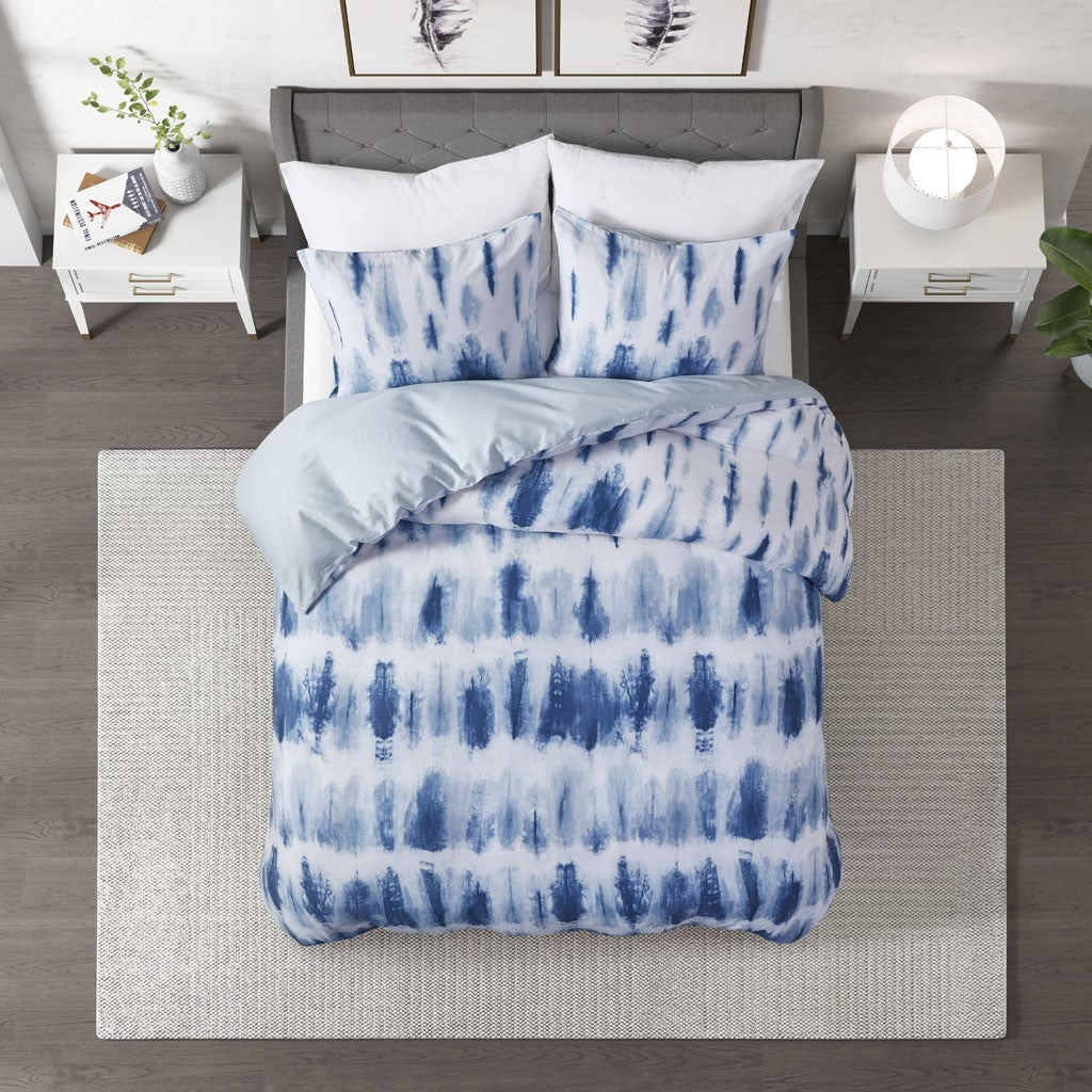 Tie Dye Cotton Printed Comforter Set