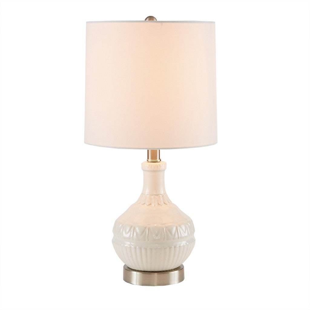 White Gypsy Table Lamp