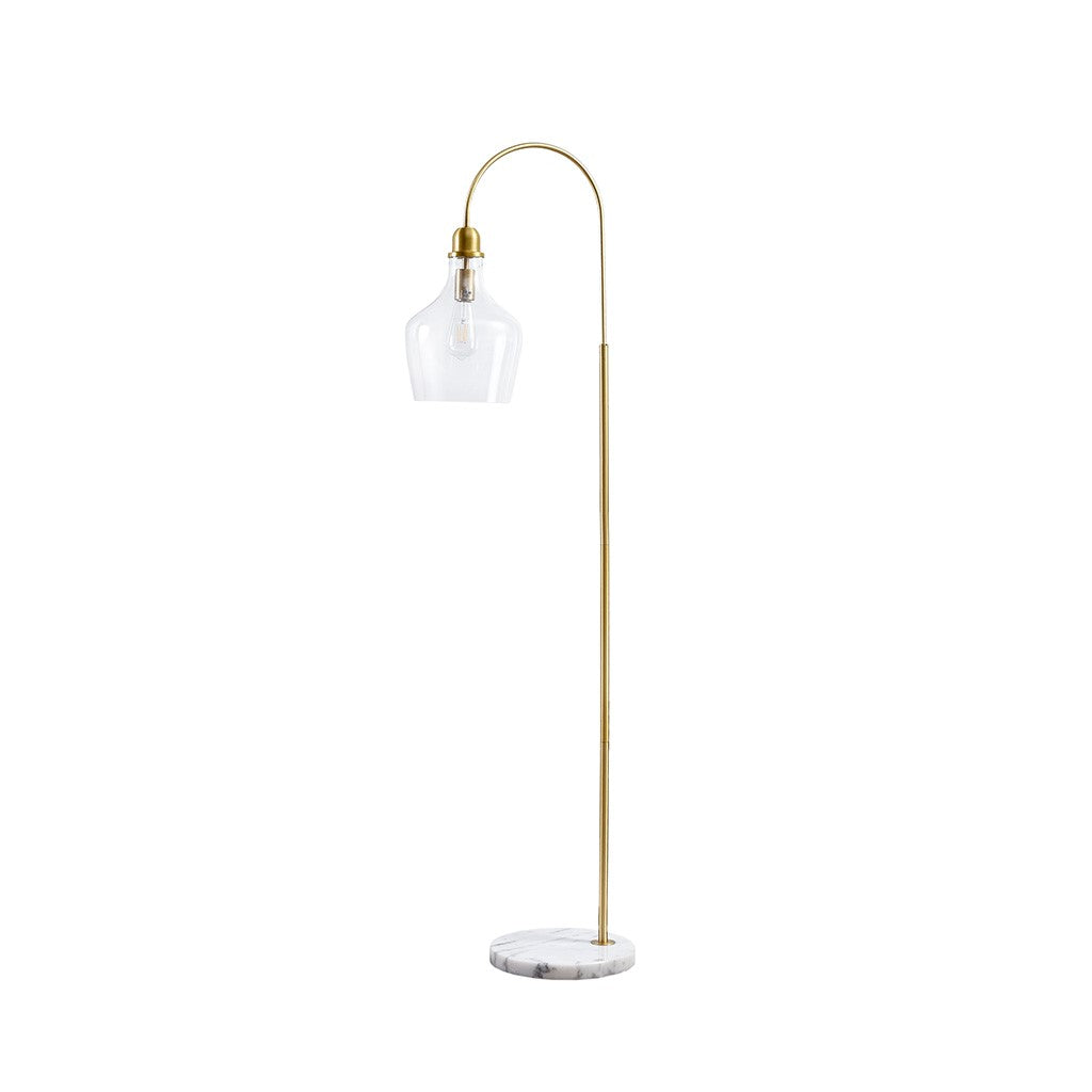 Auburn Gold Floor Lamp