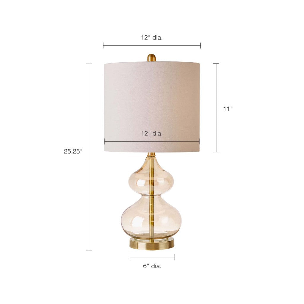 Ellipse Gold Table Lamp Set of 2