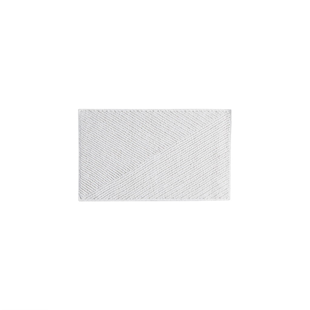 Aure 100% Cotton Reversible Antimicrobial Bath Rug