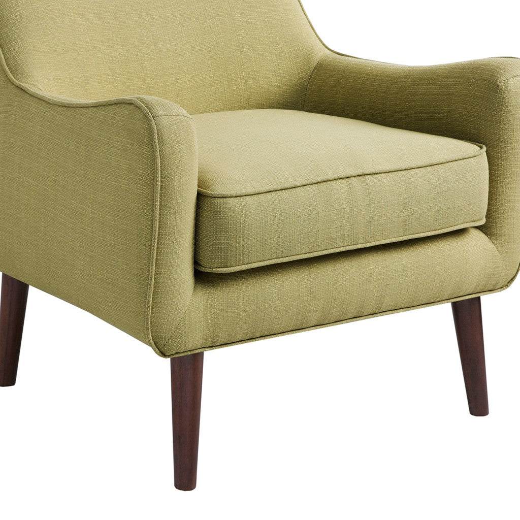 Oxford Mid-Century Green Accent Chair