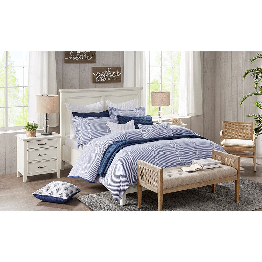 Coastal Farmhouse Comforter Set