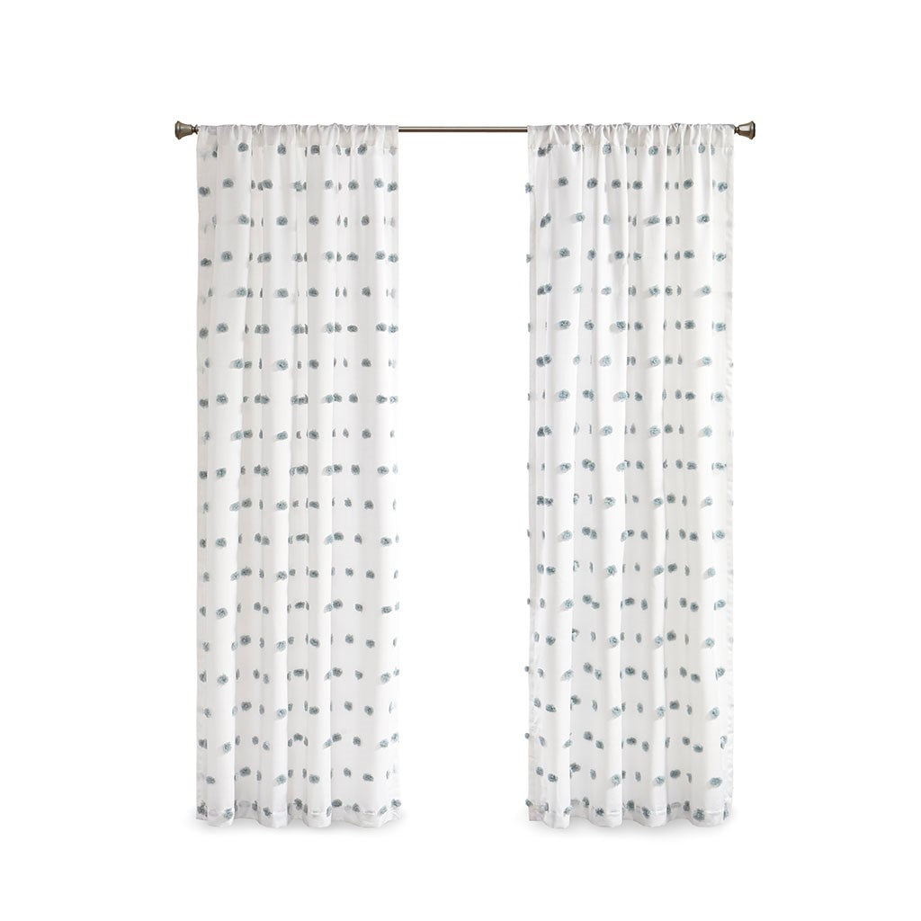 Sophie Pom Pom Embellished Window Panel