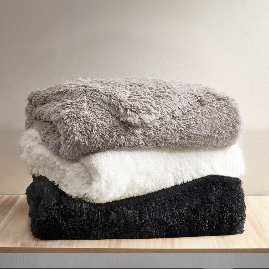 Malea Shaggy Fur Weighted Blanket