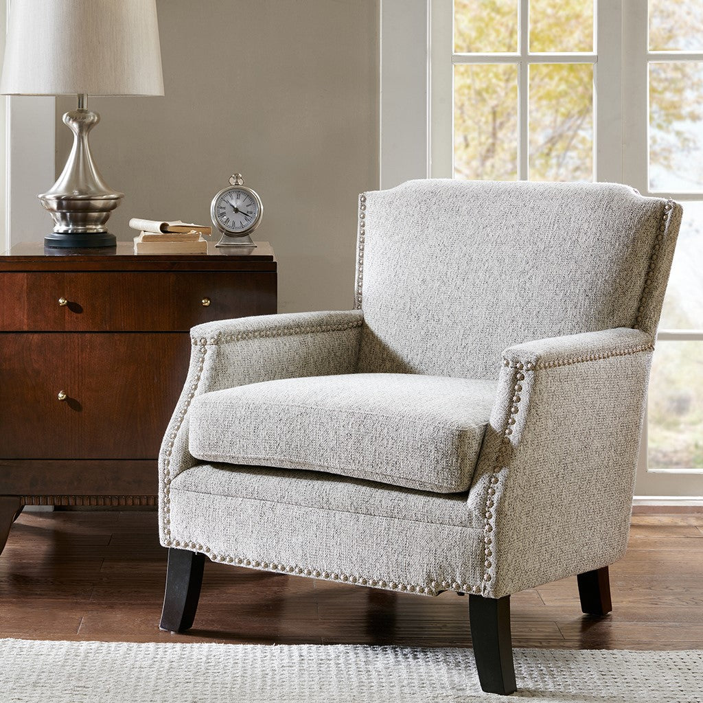 Jacques Grey Accent chair