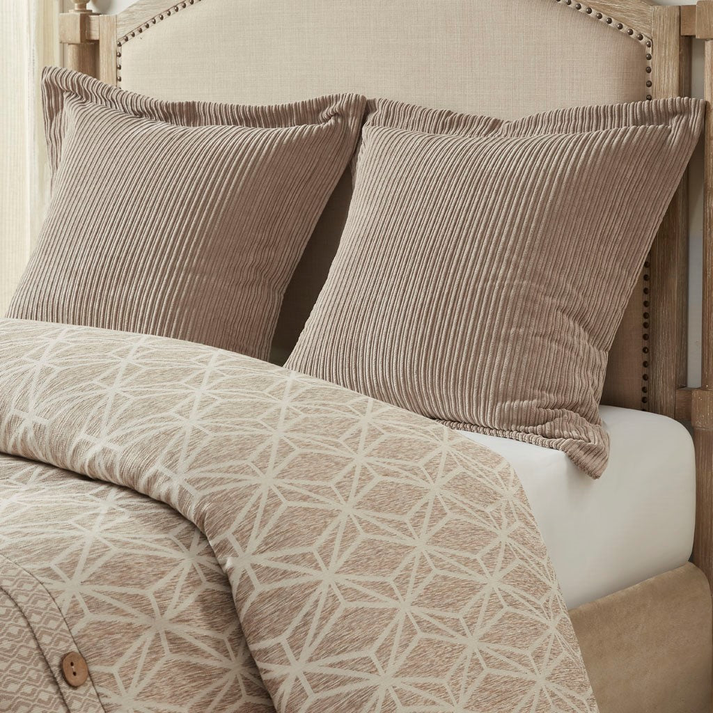 Grace Geometric Jacquard Comforter Set