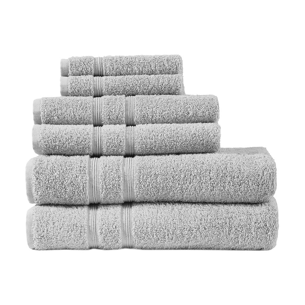 Aegean 100% Turkish Cotton 6 Piece Towel Set