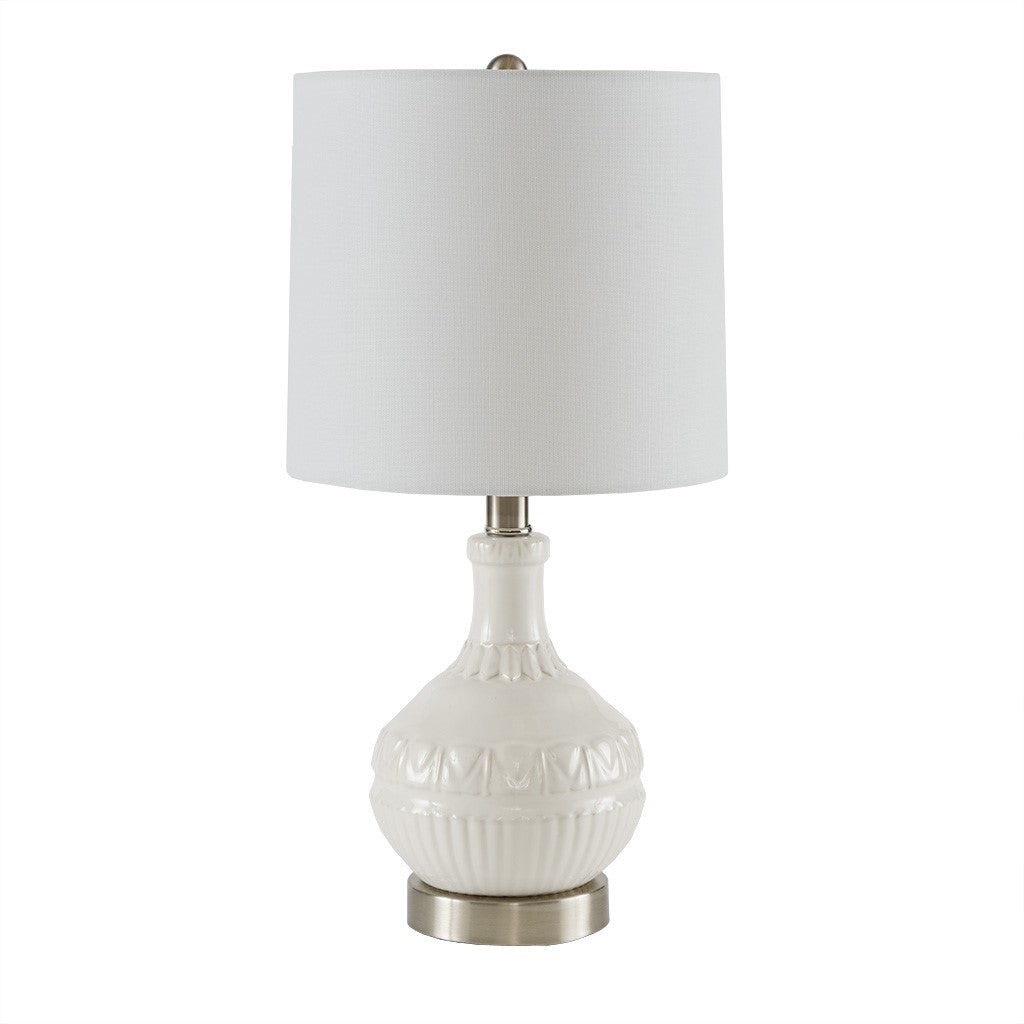 White Gypsy Table Lamp