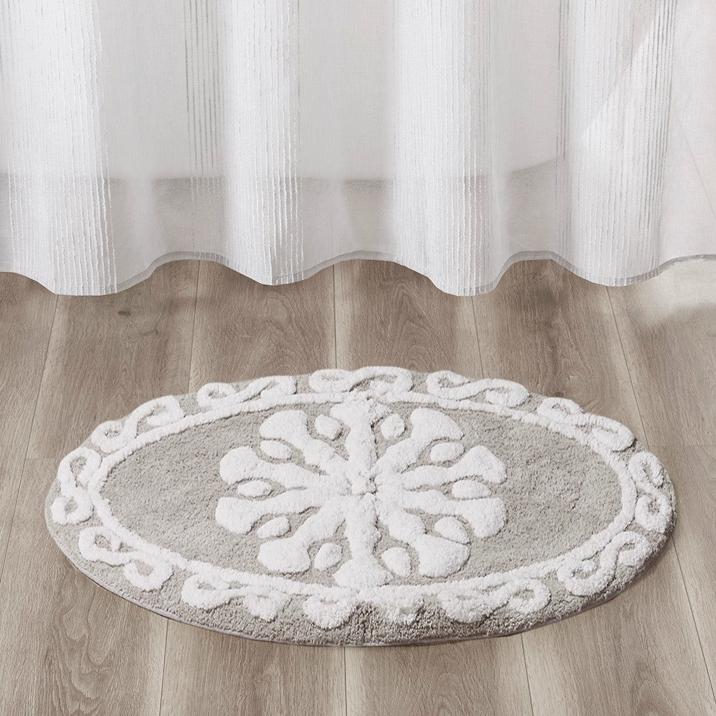 Casablanca Medallion Cotton Tufted Rug