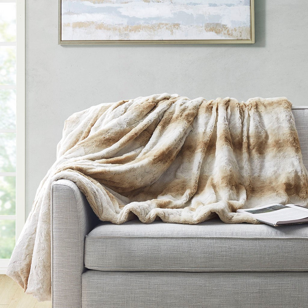 Zuri Weighted Faux Fur Blanket