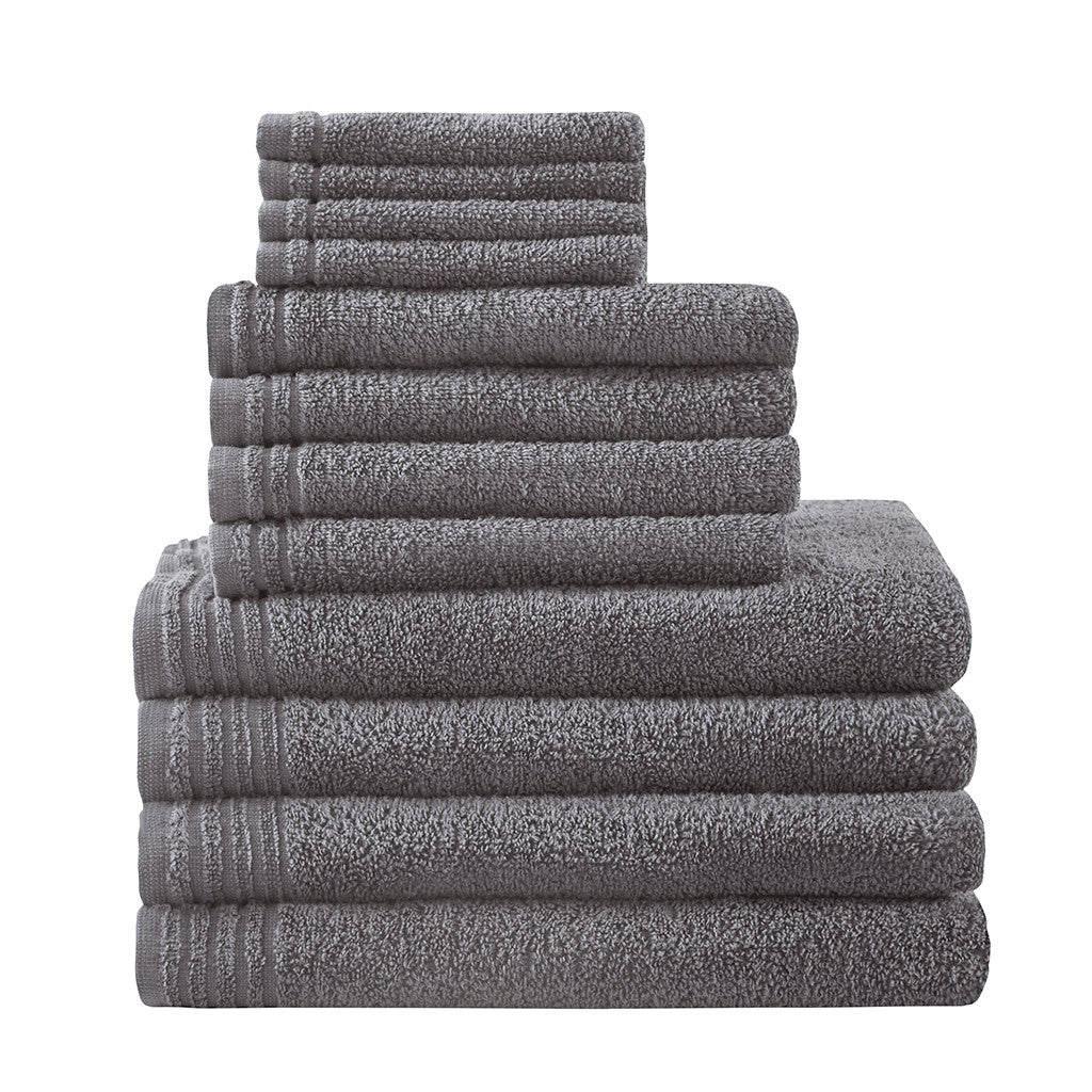 Big Bundle 100% Cotton 12 Piece Bath Towel Set