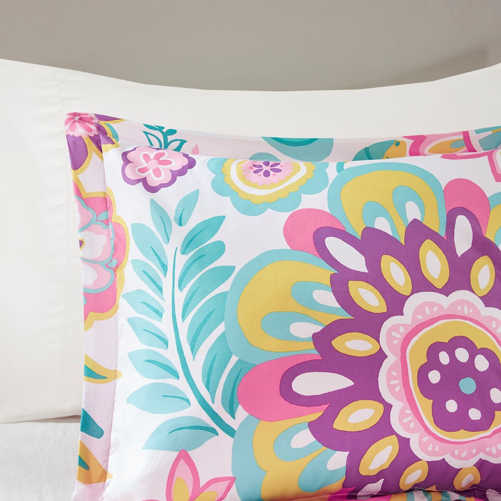 Camille Floral Comforter Set