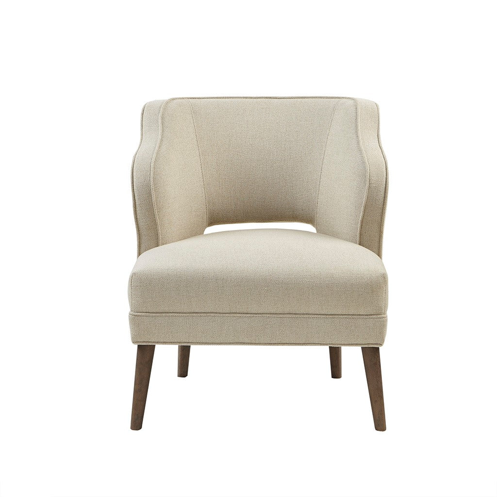 Cody Open Back Cream Accent Chair