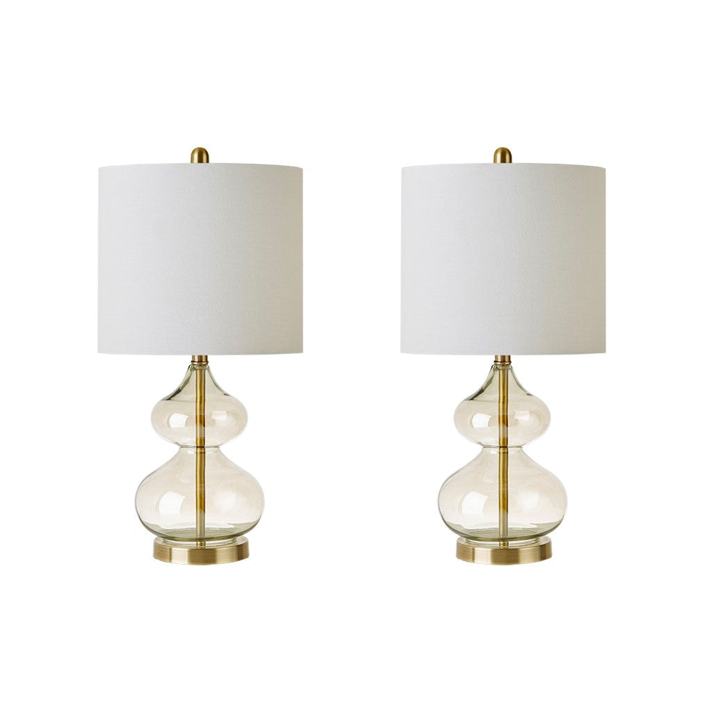 Ellipse Gold Table Lamp Set of 2