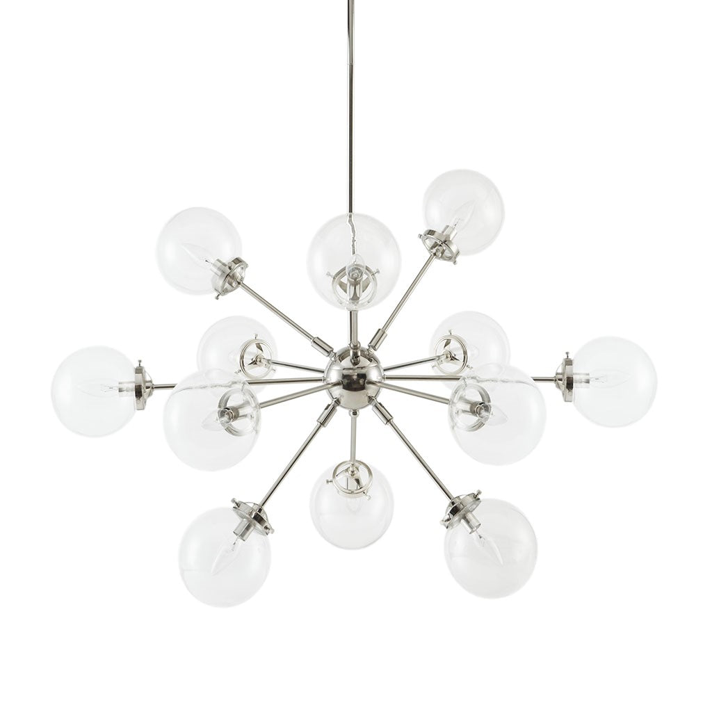 Silver Paige Chandelier