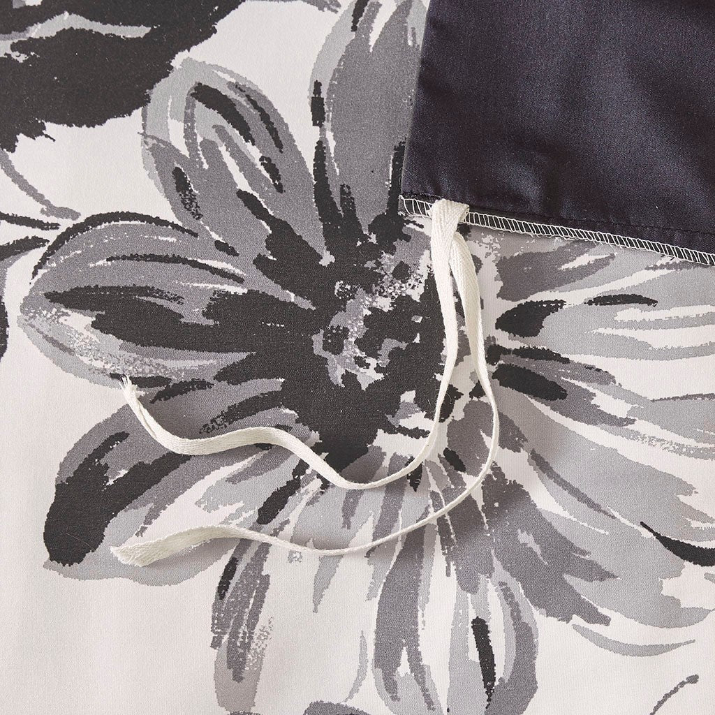 Dorsey Floral Print Duvet Cover Set