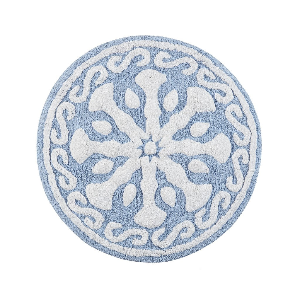 Casablanca Medallion Cotton Tufted Rug