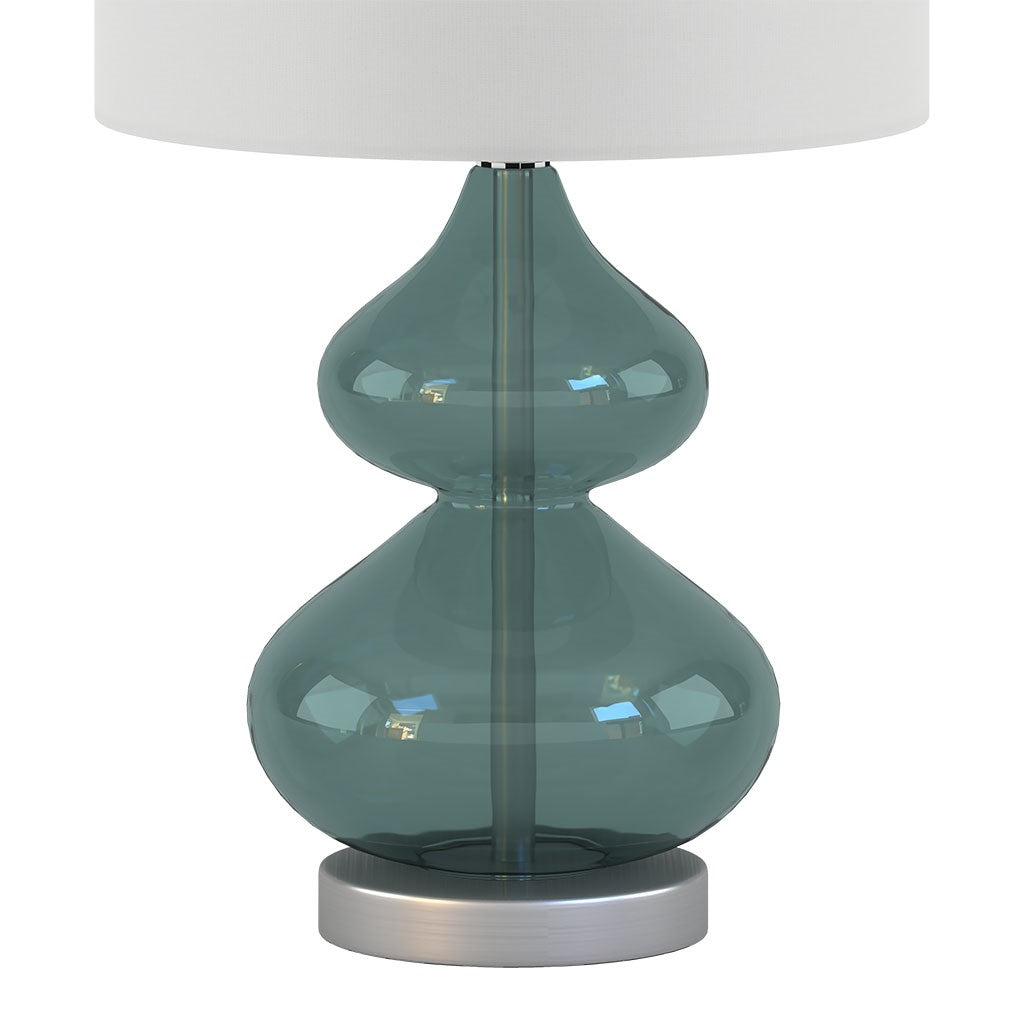 Ellipse Blue Table Lamp Set of 2