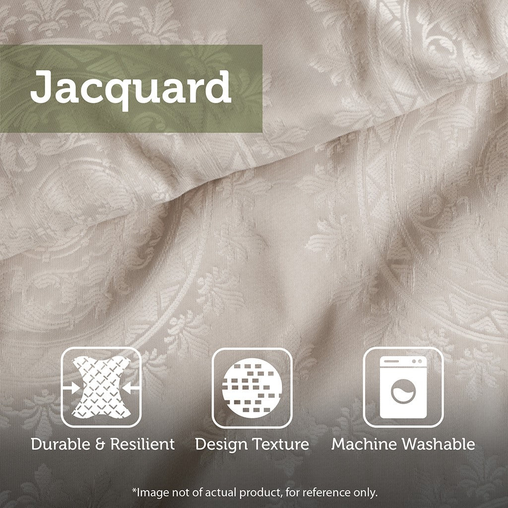 Allegany 5 Piece Jacquard Comforter Set